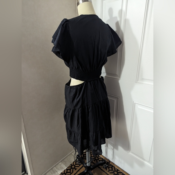 NWT HALE BOB Mel Solid Keyhole Dress - Picture 8 of 13